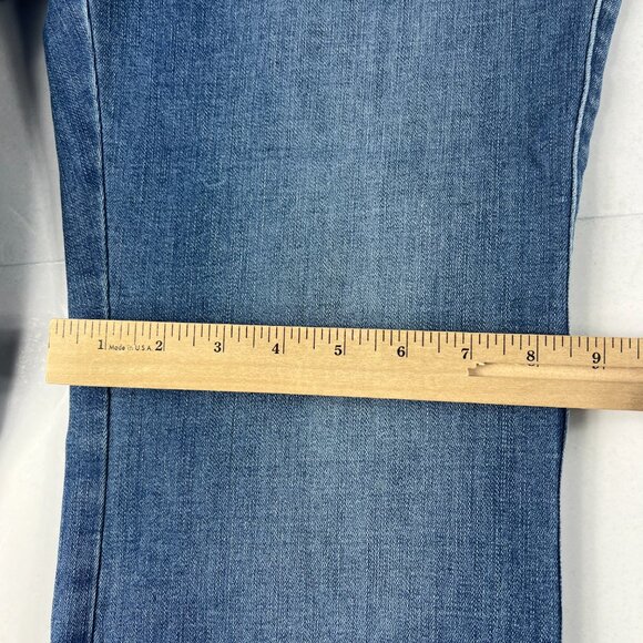 Not Your Daughter Jean Women 38x30* Barbara Boot Cut High Rise Blue Denim Tag 16 - Picture 13 of 16